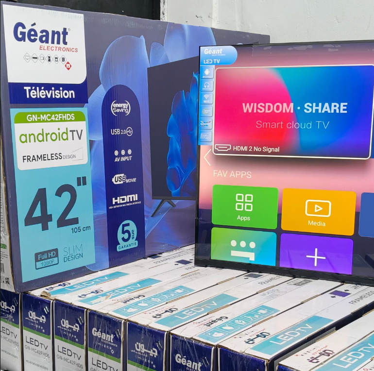 Geant 42 Pouces Smart Android 14