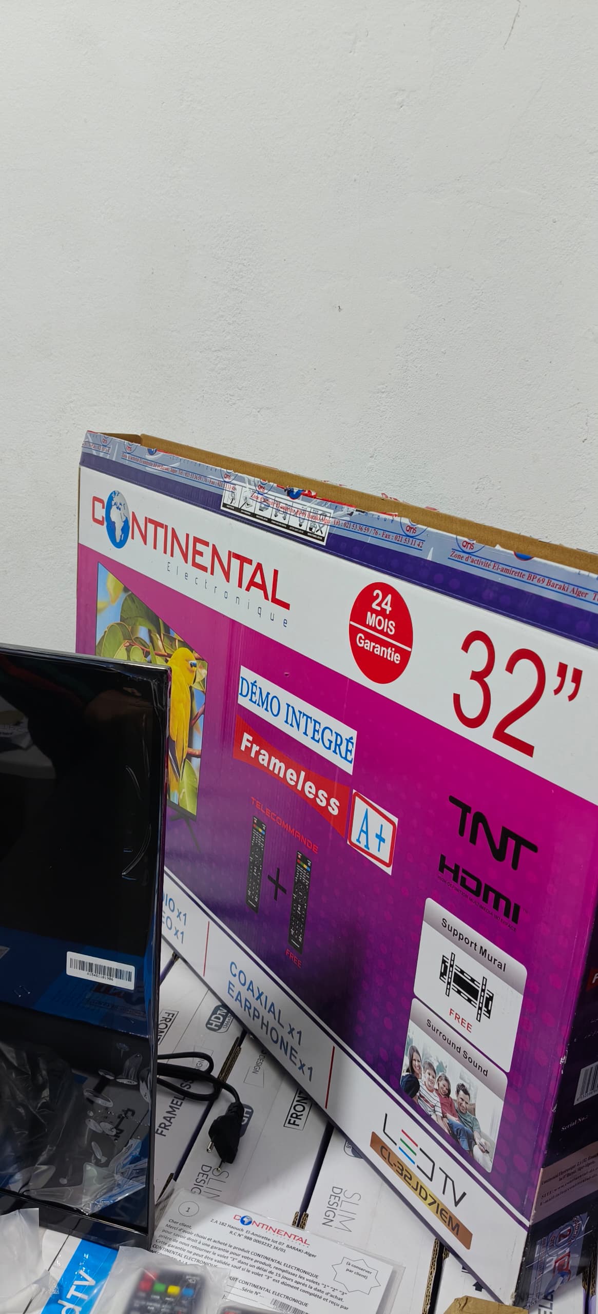 Continental 32 pouces démo intégré